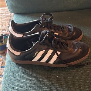 Adidas Samba Black and White Shoes